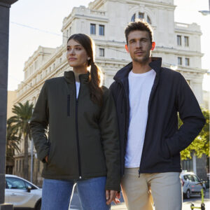 Padded softshell jakke