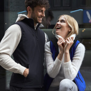 Padded softshell vest