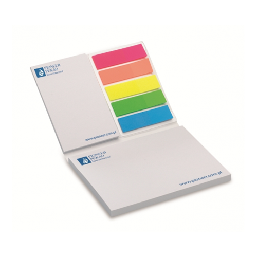 Sticky notes combi sæt i soft cover