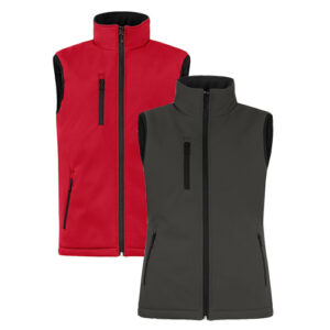 Padded softshell vest