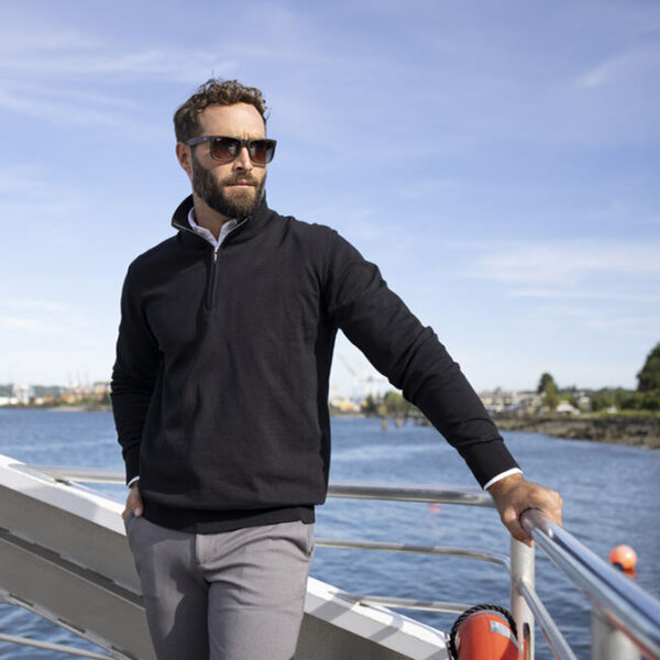 Cutter & Buck Oakville Half Zip Sweater