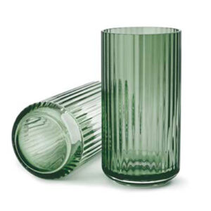 Lyngbyvasen glas Copenhagen green