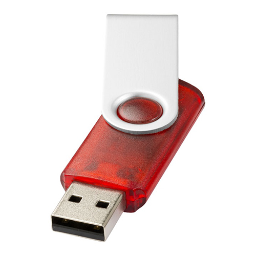 Twist transparent USB stik