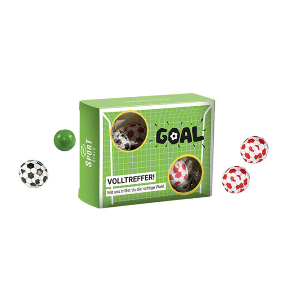 Goal box / mål væg boks med tyggegummi