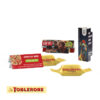 Toblerone mini med logo omslag